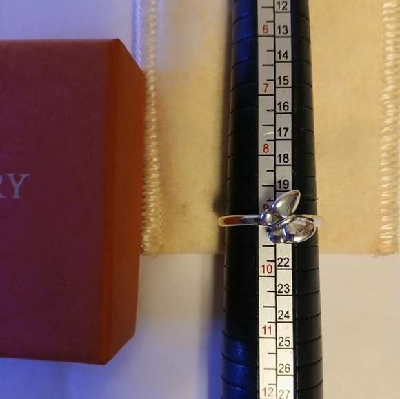 Retired James Avery Tiny Butterfly Ring, size 9 - Picture 4 of 7